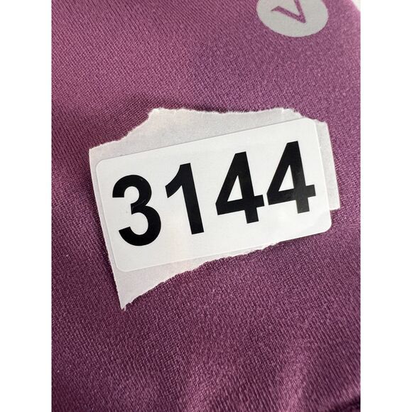 Velocity Women's Purple Crop Leggings Activewear Polyester Spandex Size XL - Picture 7 of 7